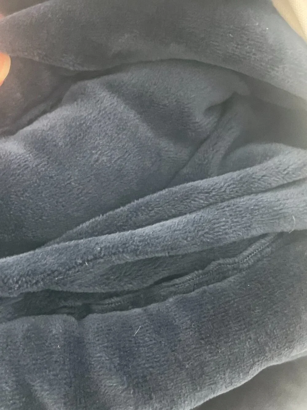 POTTERY BARN MONIQUE LHUILLIER FAUX FUR RUCHED THROW 50